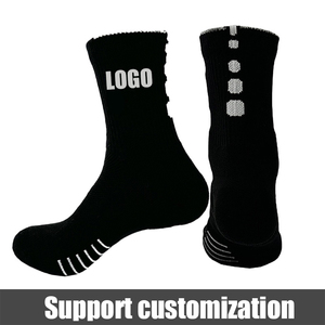 ओएम आउटडोर कुलीन खेल बास्केटबॉल मोजे सांस लेने योग्य चालक दल के मोजे कस्टम पतले तौलिया नीचे पुरुषों सुपर लोचदार चल रहे मोजे - Product Image 6