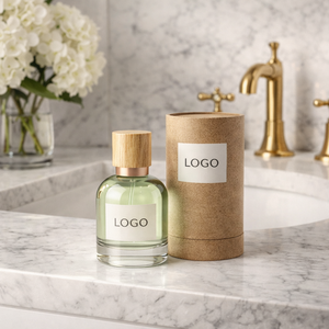 Boîte à parfum personnalisée, tube en papier cylindrique, laminage mat, emballage de luxe pour parfums, vente au détail, logo personnalisé, vente en gros - Product Image 5