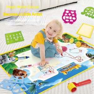 HARDWORK Manta de Pintura al Agua Mágica Reutilizable de Lona Extra Grande para Niños, para Gatear y Dibujar, Juguete Guiado para Bebés - Product Image 3