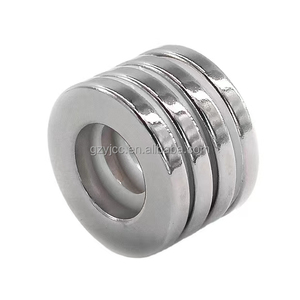 Aimant annulaire permanent en néodyme N52 Yong King industriel, à trous, matériaux magnétiques haute performance pour soudage, pliage et découpe - Product Image 5