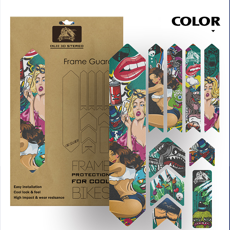 Modelo de belleza colorida - Plata + Negro