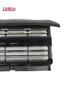 Calandre de pare-chocs avant 23335302 pour CHEVROLET <span class=keywords><strong>Silverado</strong></span> <span class=keywords><strong>2500</strong></span> 2015 2016 <span class=keywords><strong>2017</strong></span> 2018 2019 ABS Bande noire électro-plaquée Bande fine - Product Image 5