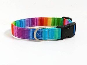 ปลอกคอสุนัขลายรุ้งสีสันสดใสสำหรับ LGBTQ+ - Product Image 2