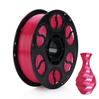 Filament d'impression 3D Yosoo PLA Soie Multicolore 1,75 mm, tige de soudage plastique 230°C pour imprimante 3D