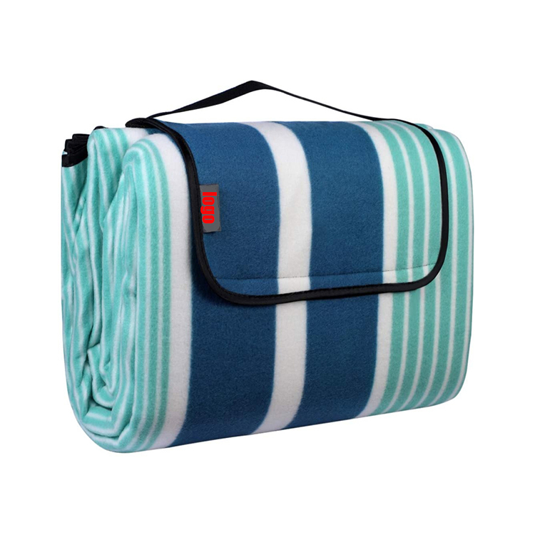 Негабаритных водонепроницаемый Picnic Blanket Сумка-тоут 78,7 ''x 78,7'' очень большой складной коврик Sandproof пляжное одеяло