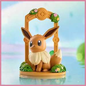 Authentique Funism Pokemoned Eevee Blind Box 9PCS PVC Action Figures Collectible <span class=keywords><strong>Mini</strong></span> Decor Toys Kid Gift Anime Kawaii Display Set - Product Image 6