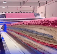 Machine automatique d'étalement de tissu non tissé en fibres pour l'industrie du vêtement - YINENG TECH