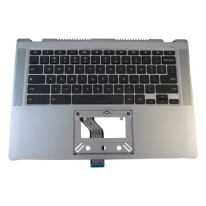 สำหรับเอเซอร์ โครมบุ๊ก <span class=keywords><strong>314</strong></span> <span class=keywords><strong>CB314</strong></span>-4H <span class=keywords><strong>CB314</strong></span>-4HT ที่วางฝ่ามือพร้อมคีย์บอร์ด 6B.KKYN7.001 - Product Image 1