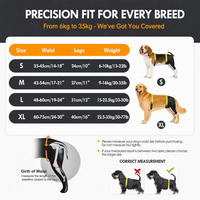 Harnais de soutien dorsal respirant et durable pour chien en polyester, idéal pour la rééducation des chiens âgés et souffrant d'arthrite, avec logo personnalisé OEM/ODM