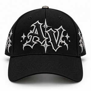 Gorras de Béisbol Negras de Algodón con Logotipo Bordado Personalizado de Alta Calidad, Gorras de 5 y 6 Paneles, OEM ODM - Product Image 1