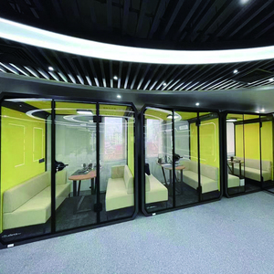 Cabina de Oficina Móvil, Sala de Negociación, Cabina de Estudio para Interiores, Cabina Acústica Prefabricada para Exteriores - Product Image 5