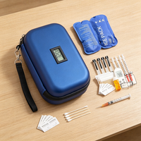 Sac isotherme médical en gros avec affichage de la température, étui de transport portable pour la chaîne du froid, idéal pour le stockage d'insuline et de médicaments