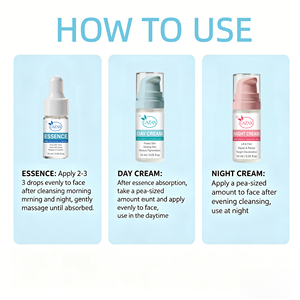 ครีมลดเลือนจุดด่างดำและเซรั่มลดจุดด่างดำสูตรไวท์เทนนิ่งเร็ว ชุดผลิตภัณฑ์ดูแลผิวหน้าไนอะซินาไมด์ วิตามินซี สำหรับขายส่ง (รับผลิตแบรนด์ส่วนตัว) - Product Image 4