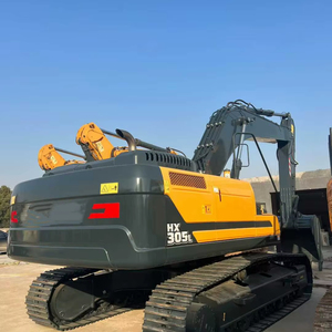 Excavadora de orugas HX305L más vendida con martillo, precio EXW, a la venta, garra, protector de cabina, simulador de vacío, dientes de cucharón, precio de orugas - Product Image 1