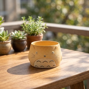 <span class=keywords><strong>Tasse</strong></span> à thé en céramique BAMBUS, style dessin animé mignon, peinte à la main, résistante aux hautes températures, motif chat, petite <span class=keywords><strong>tasse</strong></span> à thé pour les fêtes - Product Image 4