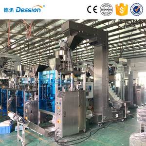 Machine à emballer automatique de pesage volumétrique de <span class=keywords><strong>granules</strong></span> de grain machine à emballer de sac de haricots de riz machine à emballer de sachet de sel de sucre - Product Image 2