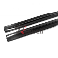Jupes latérales en fibre de carbone style PSM F80, pièces et accessoires automobiles pour BMW F80 M3 (2015+), jupes latérales en carbone double face