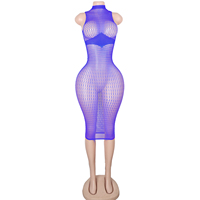 Combinaisons de strip-teaseuse, tenues de danse exotique sexy, robes de strip-teaseuse pour serveuses de bouteilles, tenues de scène personnalisées en maille pour club