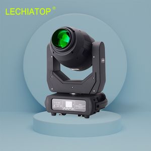 Projecteur à tête mobile LED blanc 250W pour <span class=keywords><strong>DJ</strong></span> et <span class=keywords><strong>mariage</strong></span>, zoom 4-30, contrôle DMX512, ventilateur silencieux et efficace, prise multi-régions - Product Image 2