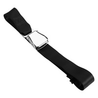 Ceinture de musculation à dégagement rapide, sangle d'extension de ceinture de sécurité d'avion, technologie de sangle en nylon haute résistance pour voiture et camion