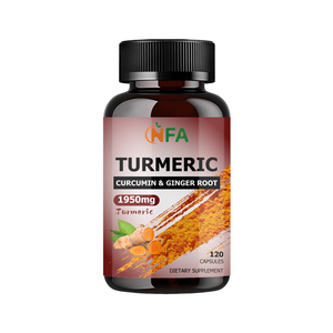 Cápsulas de Cúrcuma OEM ODM con Raíz de Cúrcuma, Raíz de Jengibre y Bromelina, Apoyo para la Salud de las Articulaciones, Envejecimiento Saludable, Alivio del Malestar - Product Image 1