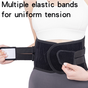 Un cinturón deportivo un cinturón constreñido proporciona soporte de presión Protección de cintura transpirable Calor y constricción abdominal - Product Image 4