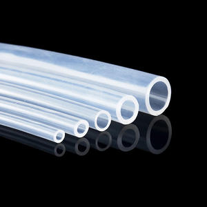 Tubo de goma de silicona personalizado tubo de resistencia de alta temperatura tubos de manguera de aire de agua de silicona flexible de grado alimenticio - Product Image 1