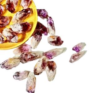 Tự Nhiên Khắc Thạch Anh Tím Răng Đá Tím Bạc Núi Hương Liệu Cá Cho Tank Trang Trí Tình Yêu Pha Lê Hoa Nồi Cho Ho - Product Image 5