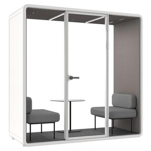 Cabina de Reuniones Insonorizada para el Vestíbulo del Hotel, para Conversaciones Privadas de Huéspedes - Product Image 4