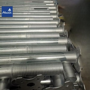 Support télescopique en acier pour bâtiment de gare ferroviaire, support de haute capacité de charge, traitement personnalisé non standard - Product Image 2