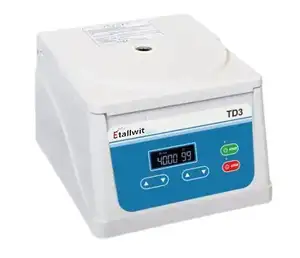 Centrífuga de mesa TD3 para laboratório, máquina centrífuga de baixo débito com controle de microprocessador 8x15ml, motor sem escovas DC