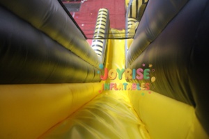 Carrera de obstáculos de doble carril de 22 pies de altura, grande, 2 uds., inflable conectado, carrera <span class=keywords><strong>radical</strong></span>, Castillo tóxico, Toxi - Product Image 4