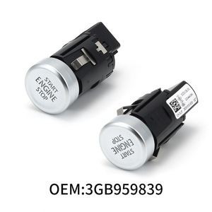ปุ่มสตาร์ทเครื่องยนต์แบบไร้กุญแจ 3GB959839 สำหรับรถยนต์ Volkswagen Passat วัสดุ ABS เชื่อมต่อแบบไร้สาย - Product Image 4