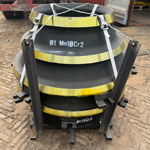 Revestimiento de Cono y Manto de Trituradora de Alto Manganeso Mn18Cr2 para <span class=keywords><strong>Metso</strong></span> <span class=keywords><strong>HP400</strong></span> - Product Image 6