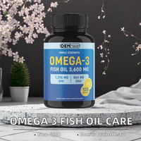 Prix d'usine – Compléments d'huile de poisson oméga 3 en gélules molles JWT – Améliore l'immunité, la santé du cerveau, des articulations, des yeux et du cœur grâce à l'EPA et au DHA