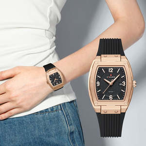 Reloj de Pulsera NAVIFORCE NF5070 para Mujer, Nuevo, con Correa de Silicona, Luminoso, Resistente al Agua, de Cuarzo, 2026 - Product Image 5