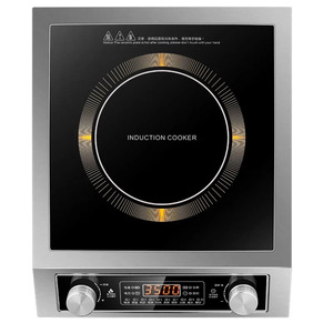 เตาแม่เหล็กไฟฟ้าแบบหัวเดียว 110V กำลังไฟสูง สำหรับใช้ในครัวเรือนและเชิงพาณิชย์ พร้อมฟังก์ชั่นตั้งเวลาล่วงหน้า - Product Image 3