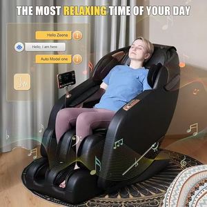 Fauteuil de massage de luxe 8D à gravité zéro, électrique, moderne, pour la relaxation, le pétrissage des muscles du <span class=keywords><strong>dos</strong></span> et du cou, et le massage des pieds, modèle 2026 - Product Image 4