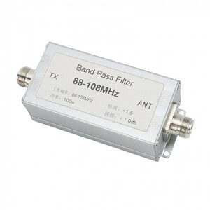 Chống Nhiễu Cao Nhận Được Độ Nhạy 100W Ban Nhạc Vượt Qua Bộ Lọc BPF 88-108MHz Bộ Lọc Bandpass - Product Image 6