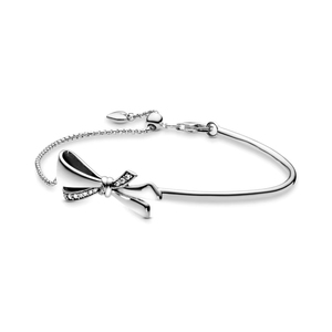 Pulsera Deslizante de Plata S925 con Cadena de Serpiente Estilo <span class=keywords><strong>Pandora</strong></span>, Ideal para Combinar con Dijes y Cuentas, Regalo de Joyería para Mujer - Product Image 4
