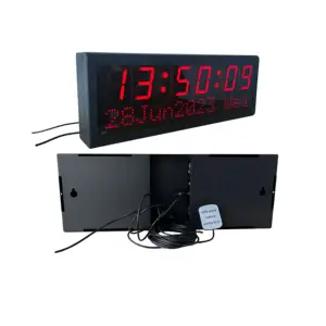 2.3 Inch 6 Digit GPS Clocks with Calendar, Automatic Daylight Saving Time Change