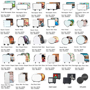 แผ่นหินสำหรับงานซับลิเมชั่น รูปทรงประตู แผ่นหินทรายรูปครึ่งวงกลม สำหรับงานฝีมือตกแต่งบ้าน - Product Image 3