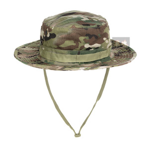 Chapeau de safari uni, camping, pêche, randonnée, jungle, camouflage, chapeau de pêcheur à cordon pour homme - Product Image 2