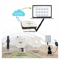 Capteur d'humidité du sol, de conductivité électrique (EC), de pH et de température Lora Agriculture IP67 étanche, mesure précise, sans fil, testeur de sol 4-en-1