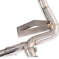 Collecteur d'échappement sport OEM/ODM pour Porsche 718 2.0T 2.5T 2016-2024 en acier inoxydable – Amélioration du système d'échappement Catback