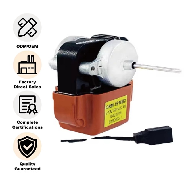 10420047 Ice Locker Beverage Cooler AC Brush Refrigerator Evaporator Shaded Pole Fan Motor Compatible for Samsung Refrigerator