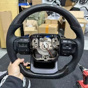 <span class=keywords><strong>GR</strong></span> Volant en fibre de carbone pour <span class=keywords><strong>toyota</strong></span> rav4 Compatible avec Camry Land Cruiser FJ <span class=keywords><strong>Corolla</strong></span> Yaris Fortuner Custom Leather - Product Image 3