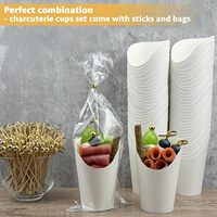 Support à gaufres et coupelles à frites en papier kraft blanc imprimé sur mesure, offre spéciale