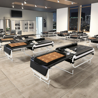 Nouvel arrivage Mobilier de salon de beauté style coréen V3 Master Table de massage thermique en jade Lit de massage infrarouge pour thérapie par la chaleur