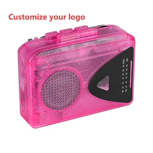 Lecteur de cassettes portable transparent avec fonction d'inversion automatique, son stéréo Hi-Fi, radio FM/AM, alimentation USB pour la maison et la voiture - Product Image 1